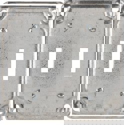 Square Surface Electrical Box Cover: Steel